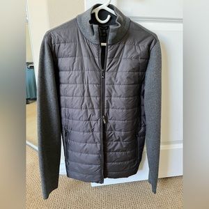Massimo Dutti double zip sweater jacket